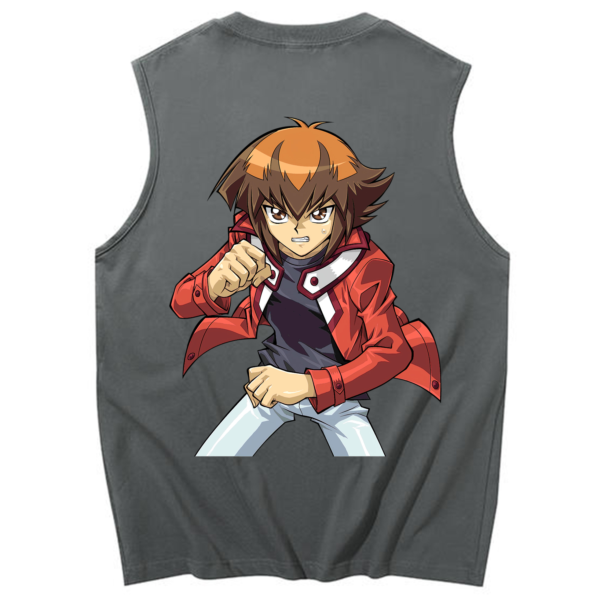 （画像用） 遊☆戯☆王 Yu-Gi-Oh! コットン100％タンクトップ（背面プリント）